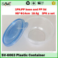 Online shopping disposable clear PP material plastic eco-friendly soups bowls for all kinds of food